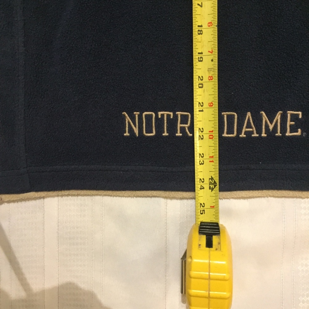 Columbia Notre Dame Embroidered Hoodie Youth Large - Picture 6 of 8